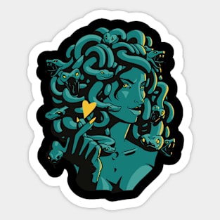 Medusa Head Sticker